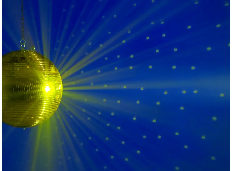 Eurolite Speilkule 40cm Gull finish 